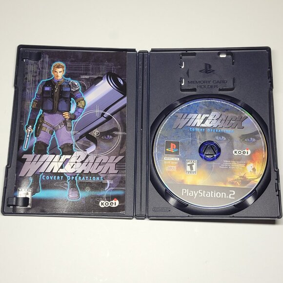 Winback Covert Operations Playstation 2 PS2 complete cib video game - Picture 2 of 5